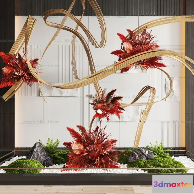 1686664 - Miniature Garden 3D Scenes - Interior Plants - 065 - CORONA Render 3D Max