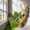 1686728 - Miniature Garden 3D Scenes - Interior Plants - 097 - VRAY Render 3D Max