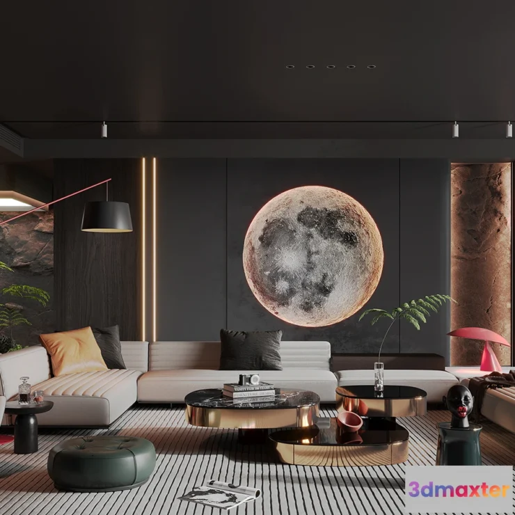 1154840 - HOUSE SPACE 3D SCENES - VILLAS - 0015