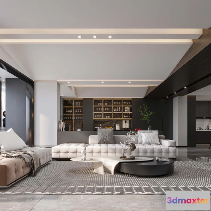 1154860 - HOUSE SPACE 3D SCENES - VILLAS - 0025