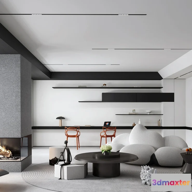 1154872 - HOUSE SPACE 3D SCENES - VILLAS - 0031