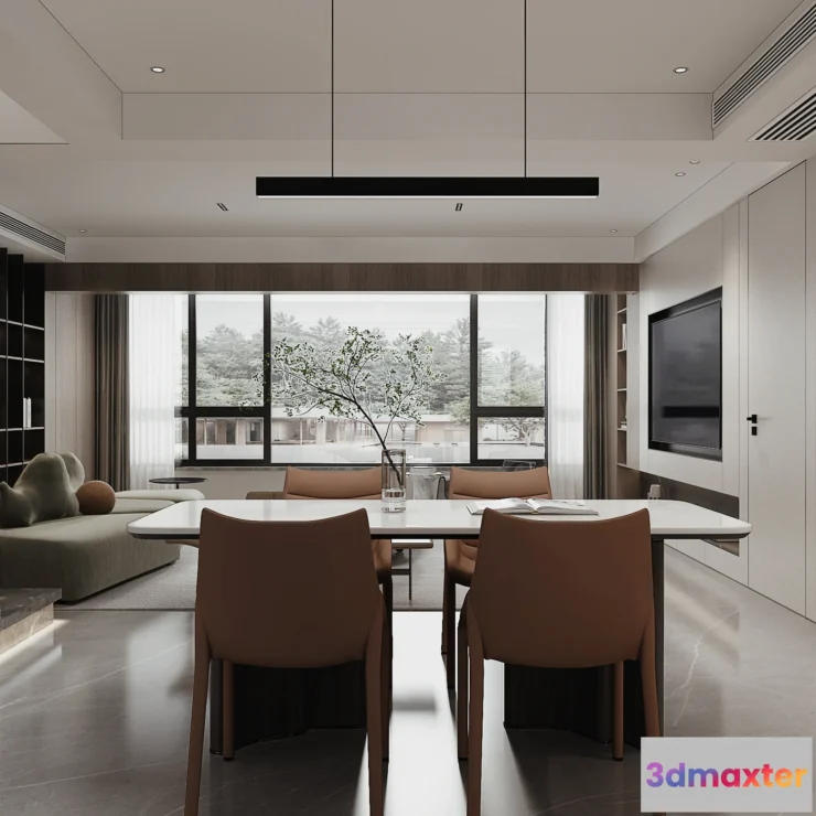 1154904 - HOUSE SPACE 3D SCENES - VILLAS - 0047