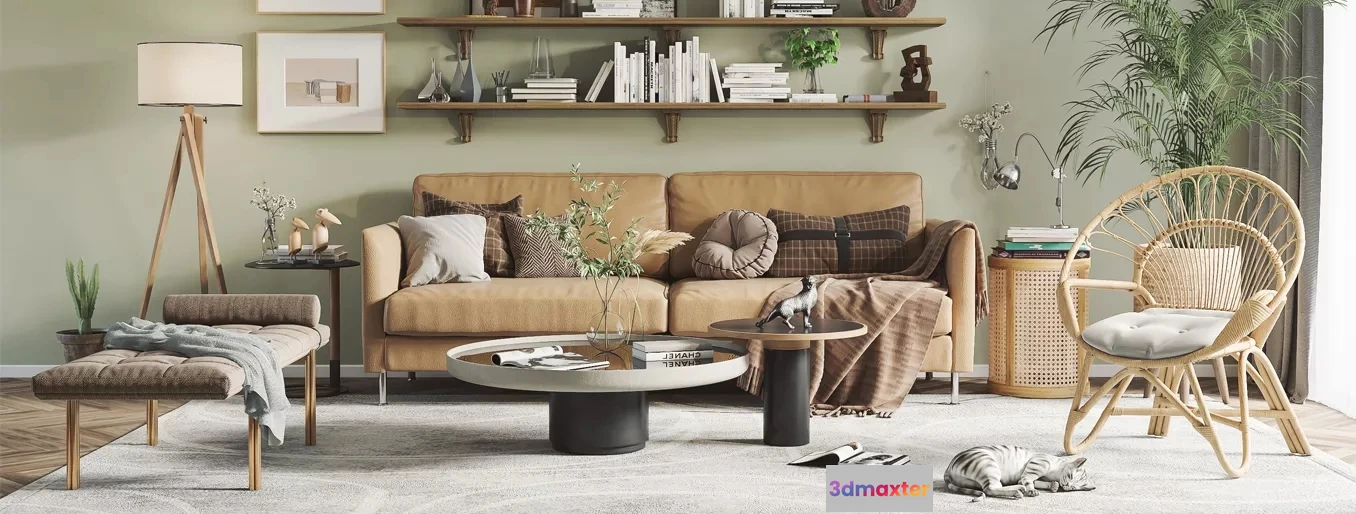 1154950 - HOUSE SPACE 3D SCENES - VILLAS - 0070