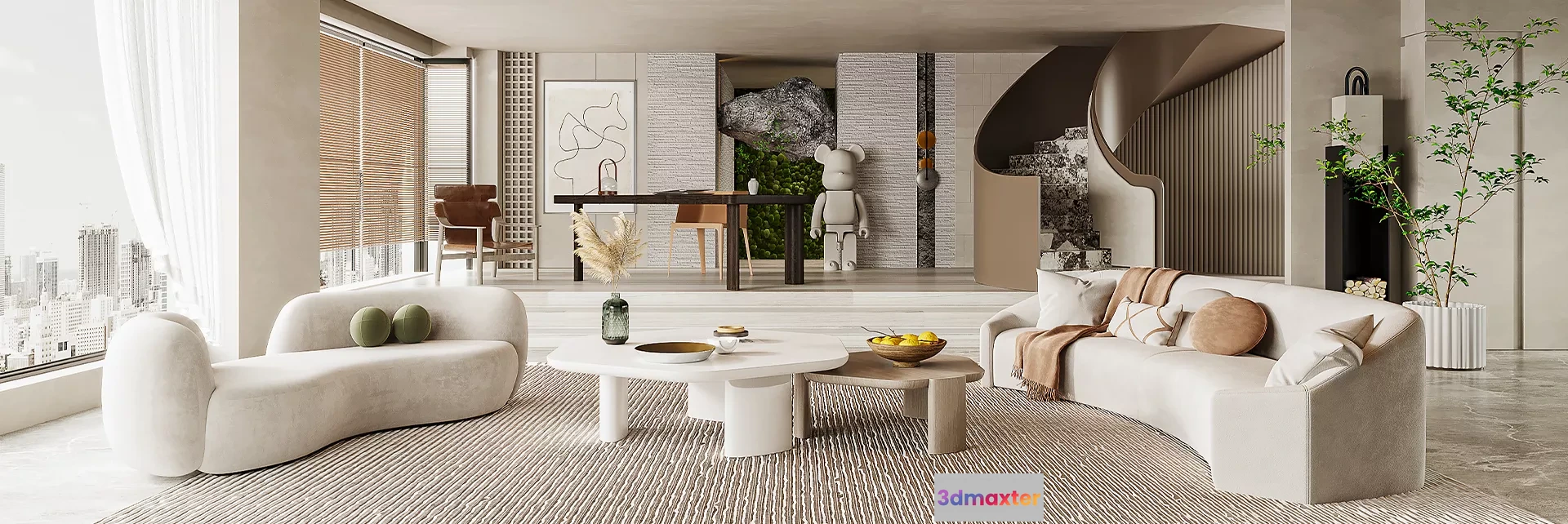 1155000 - HOUSE SPACE 3D SCENES - VILLAS - 0095