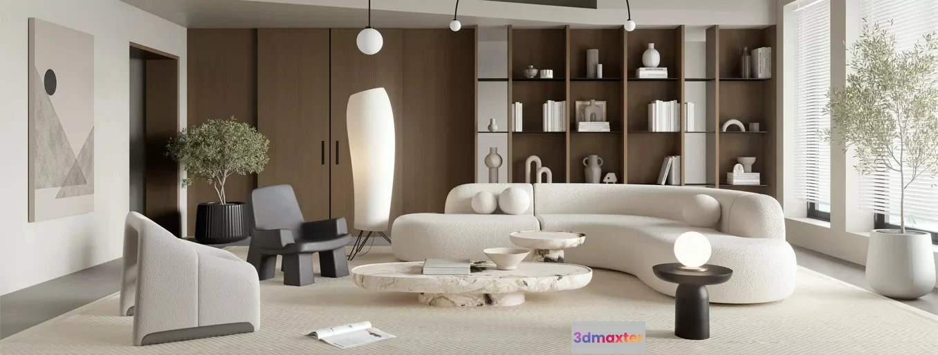 1155014 - HOUSE SPACE 3D SCENES - VILLAS - 0102