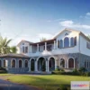 1579542 - Europe Style Villa 3D Model - 3D Blocks - 014 3D Max