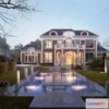 1579592 - Europe Style Villa 3D Model - 3D Blocks - 039 3D Max