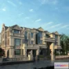 1579598 - Europe Style Villa 3D Model - 3D Blocks - 042 3D Max