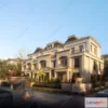 1579648 - Europe Style Villa 3D Model - 3D Blocks - 067 3D Max