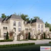 1579668 - Europe Style Villa 3D Model - 3D Blocks - 077 3D Max