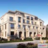 1579694 - Europe Style Villa 3D Model - 3D Blocks - 090 3D Max
