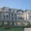 1579738 - Europe Style Villa 3D Model - 3D Blocks - 112 3D Max