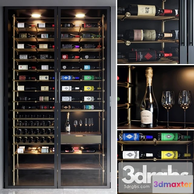 1057642 - Wine shelf 03