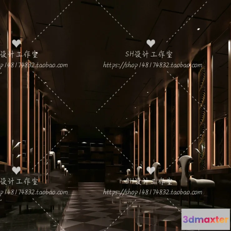 1112870 - BARBER SHOP 3D SCENES - VRAY RENDER - 59