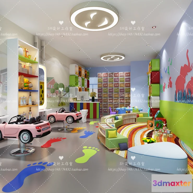 1112878 - BARBER SHOP 3D SCENES - VRAY RENDER - 63