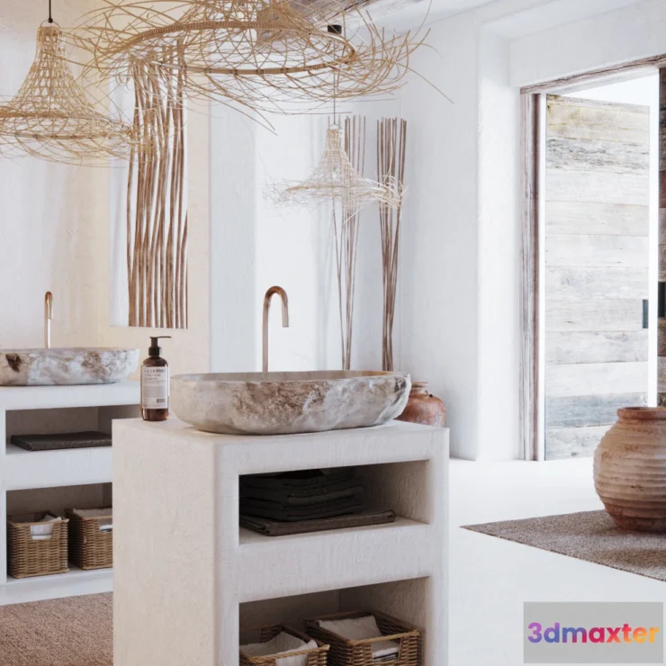 1205514 - CORONA SCENES - BATHROOM MYCONOS scene 3