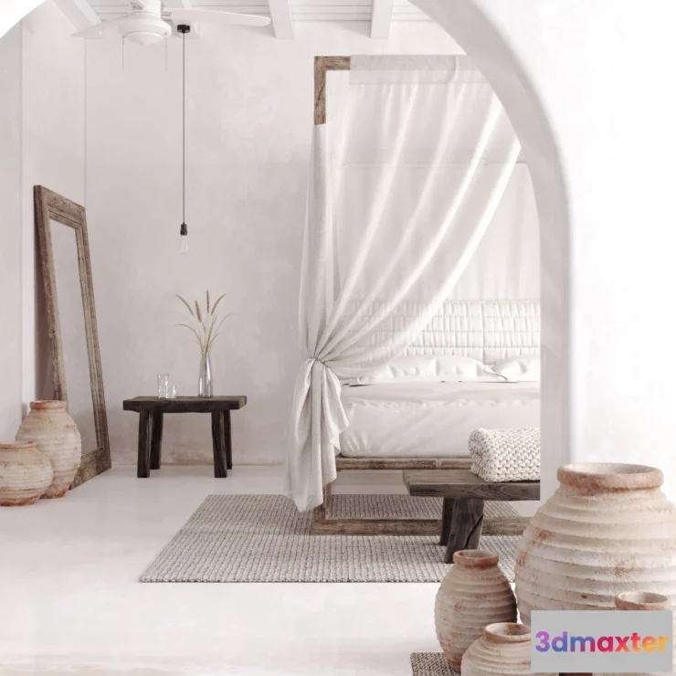 1205520 - CORONA SCENES - BEDROOM MIKONOS corona