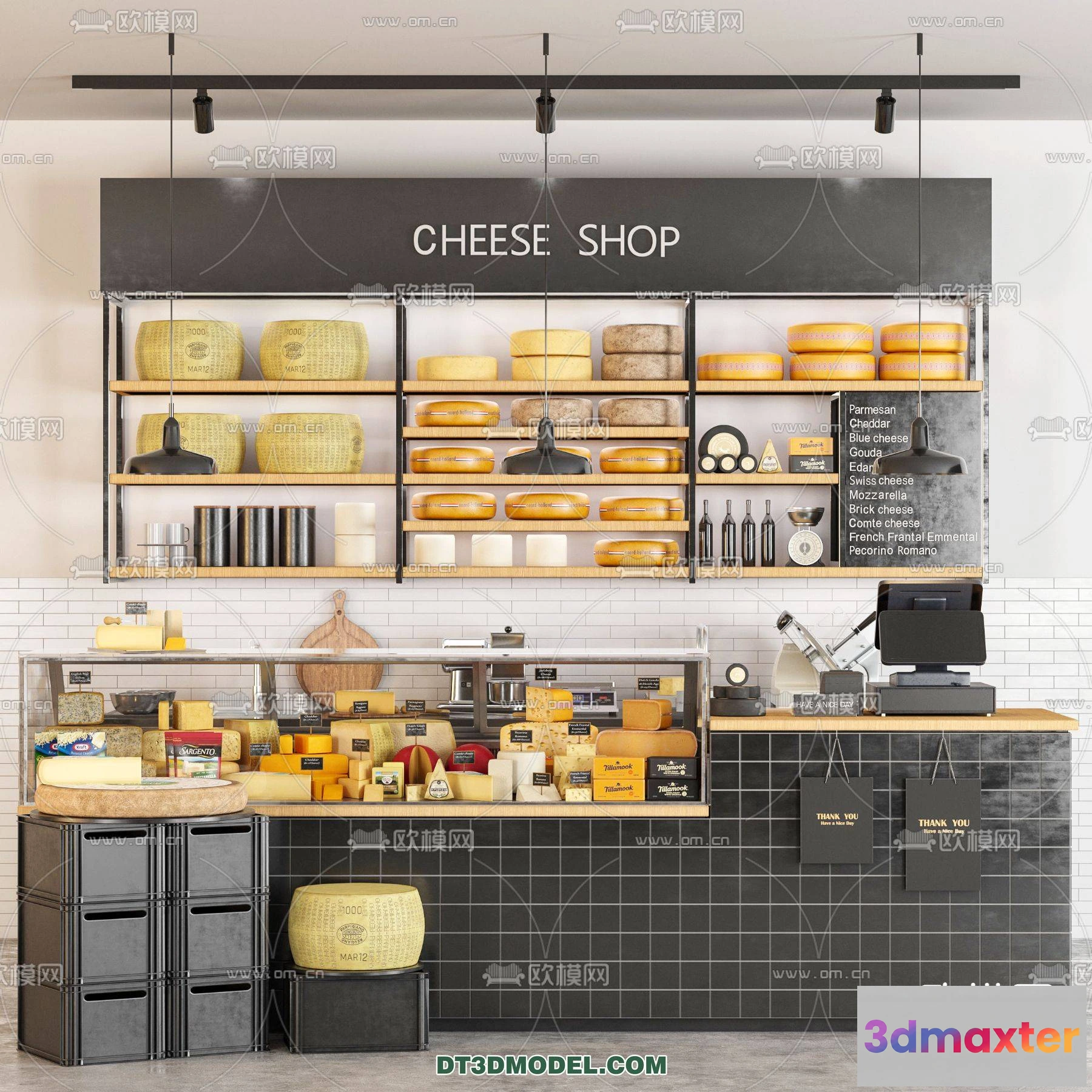 1243846 - OTHER MODELS - SHOP - CORONA - 3D MODEL - 3047