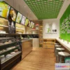 1245000 - Cafe milk tea shop 3D - 007 - 3624