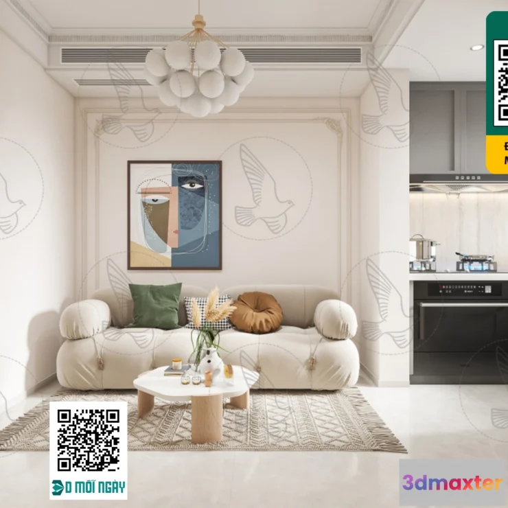 1245292 - Cream style 3D model - 005 - 3770