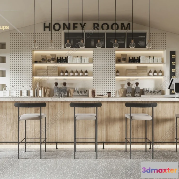 1245982 - OTHER MODELS - SHOP - VRAY  CORONA - 3D MODEL - 4115