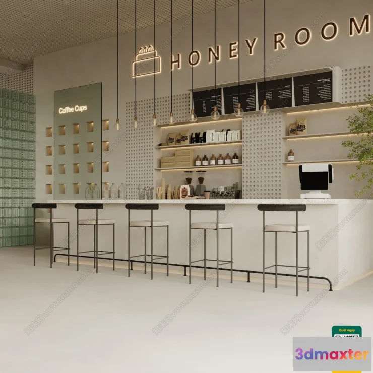 1245984 - OTHER MODELS - SHOP - VRAY  CORONA - 3D MODEL - 4116