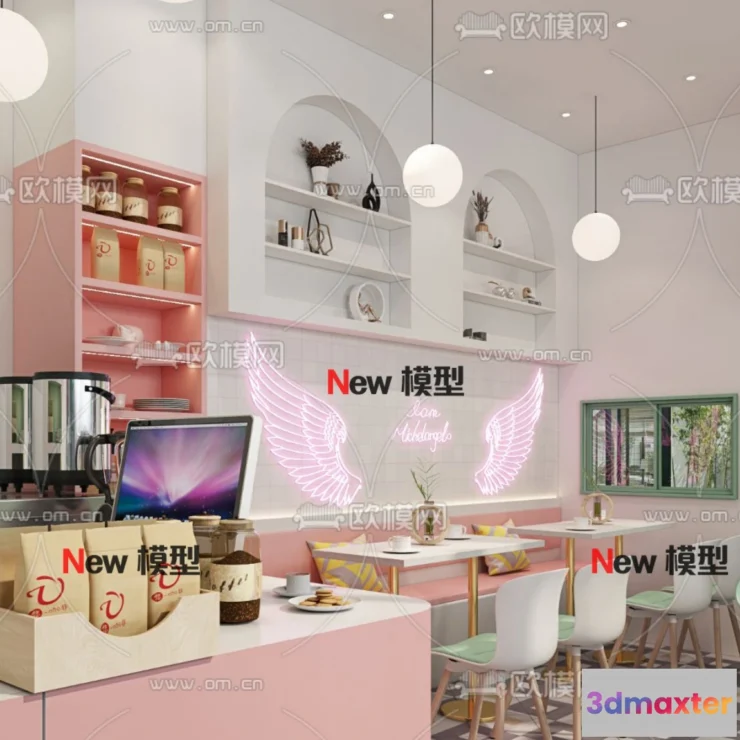 1246200 - OTHER MODELS - SHOP - VRAY  CORONA - 3D MODEL - 4224