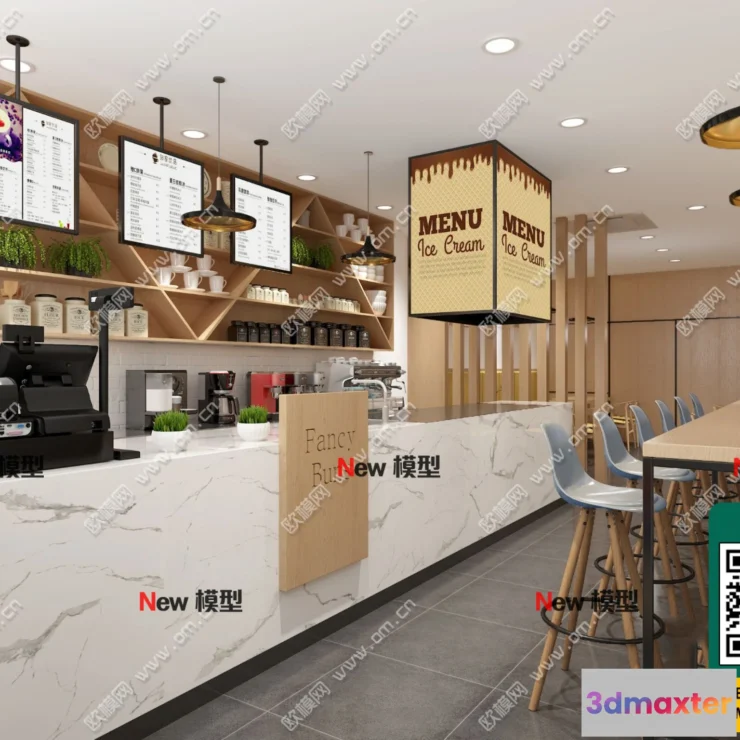 1246208 - OTHER MODELS - SHOP - VRAY  CORONA - 3D MODEL - 4228