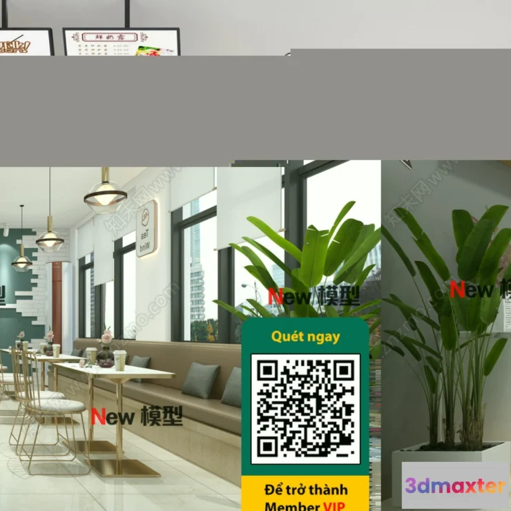 1246226 - OTHER MODELS - SHOP - VRAY  CORONA - 3D MODEL - 4237