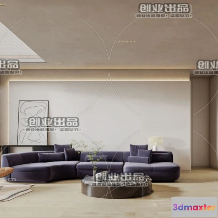 1246550 - MINIMALIST STYLE - VRAY  CORONA - 3D MODEL - 4399