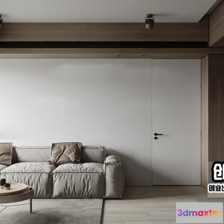 1246586 - MINIMALIST STYLE - VRAY  CORONA - 3D MODEL - 4417