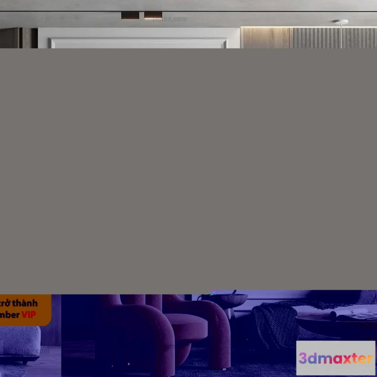 1246590 - MINIMALIST STYLE - VRAY  CORONA - 3D MODEL - 4419