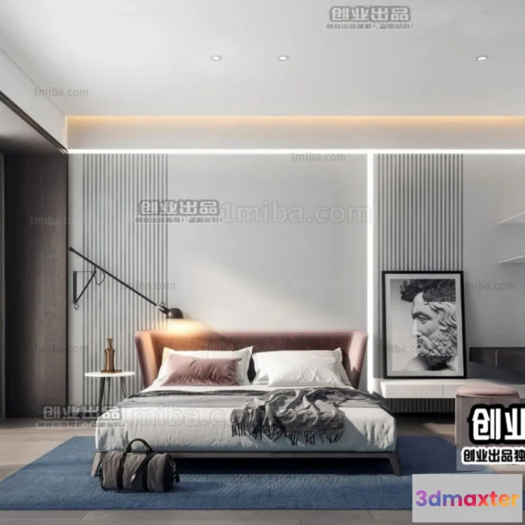 1246600 - MINIMALIST STYLE - VRAY  CORONA - 3D MODEL - 4424