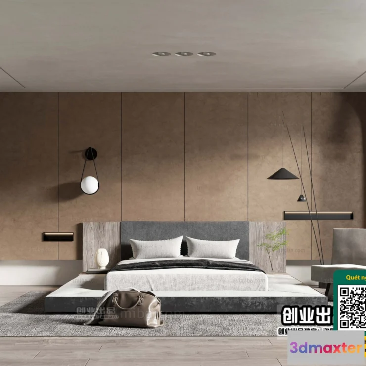 1246612 - MINIMALIST STYLE - VRAY  CORONA - 3D MODEL - 4430