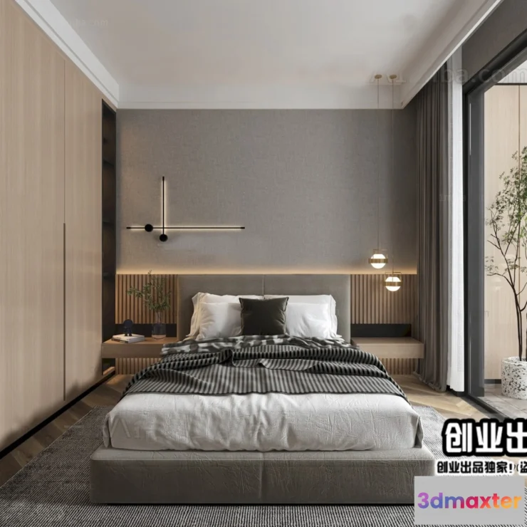 1246640 - MINIMALIST STYLE - VRAY  CORONA - 3D MODEL - 4444