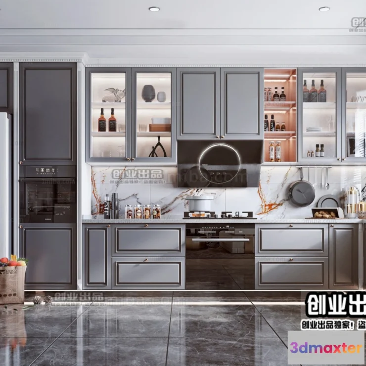 1246658 - MINIMALIST STYLE - VRAY  CORONA - 3D MODEL - 4453