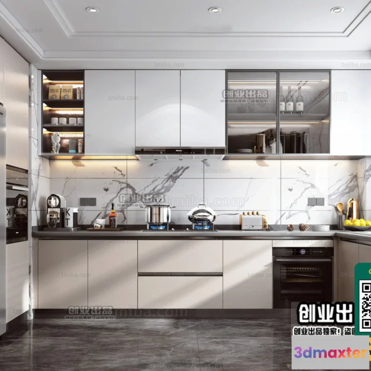 1246662 - MINIMALIST STYLE - VRAY  CORONA - 3D MODEL - 4455