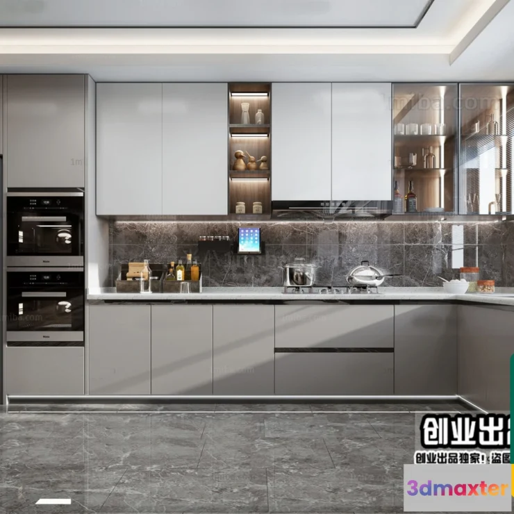 1246664 - MINIMALIST STYLE - VRAY  CORONA - 3D MODEL - 4456