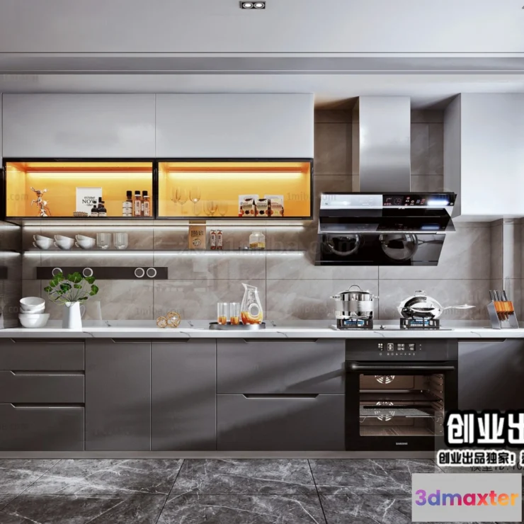 1246666 - MINIMALIST STYLE - VRAY  CORONA - 3D MODEL - 4457