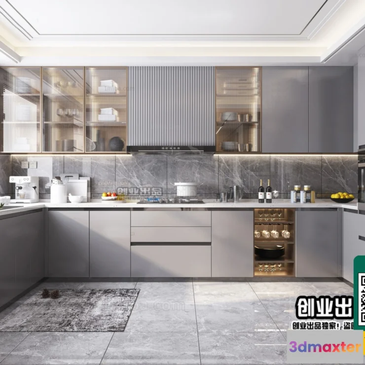 1246668 - MINIMALIST STYLE - VRAY  CORONA - 3D MODEL - 4458