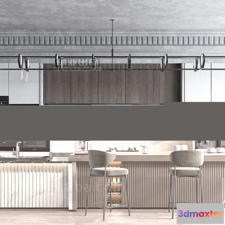 1246670 - MINIMALIST STYLE - VRAY  CORONA - 3D MODEL - 4459