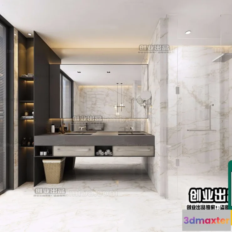 1246686 - MINIMALIST STYLE - VRAY  CORONA - 3D MODEL - 4467