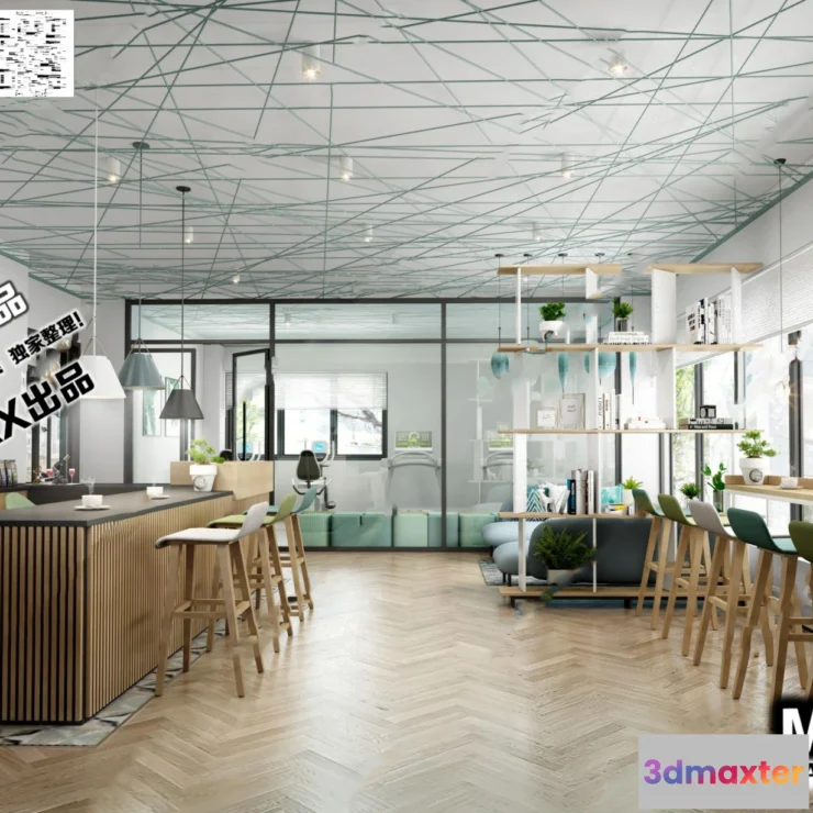 1247006 - OTHER MODELS - SHOP - VRAY  CORONA - 3D MODEL - 4627