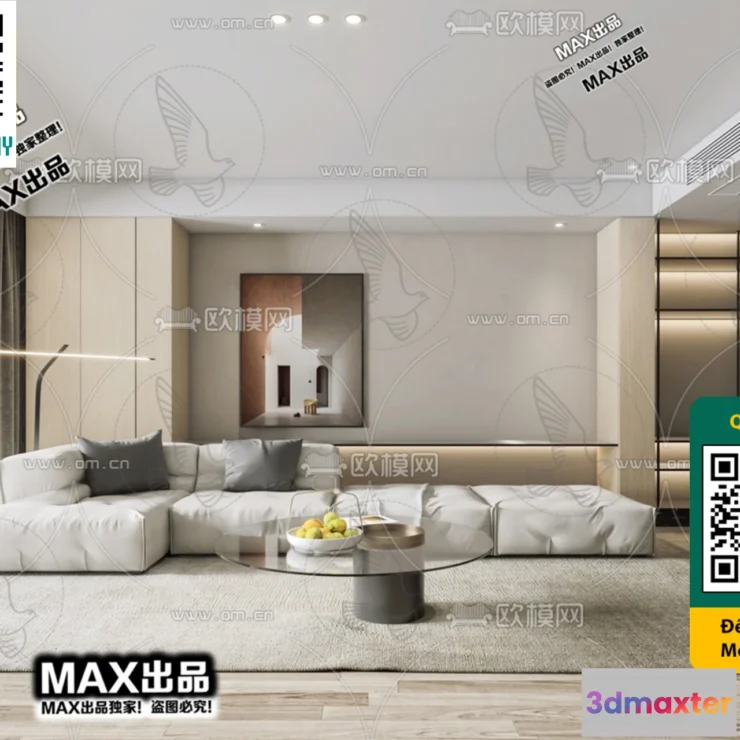 1247808 - MINIMALIST STYLE - VRAY  CORONA - 3D MODEL - 5028