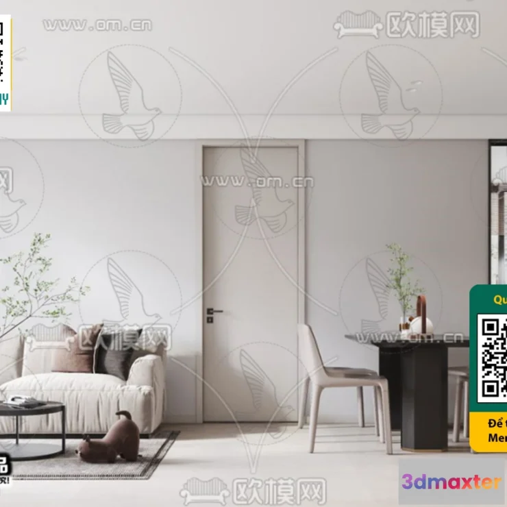 1247810 - MINIMALIST STYLE - VRAY  CORONA - 3D MODEL - 5029