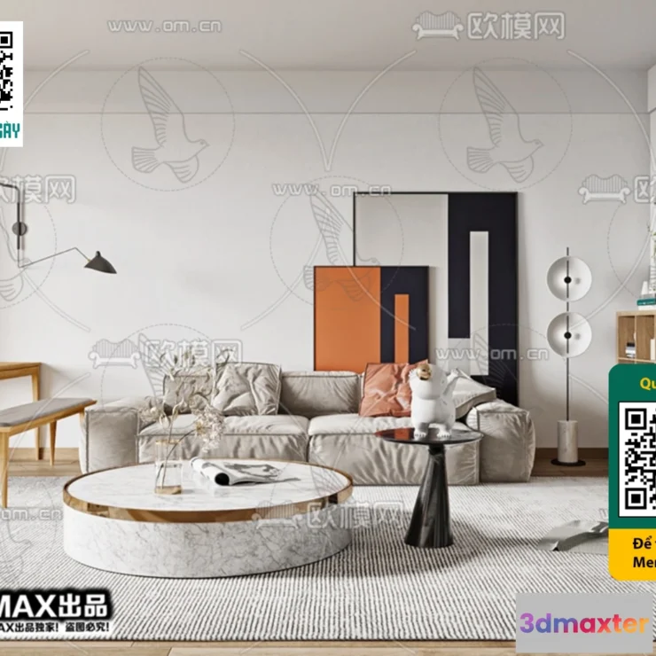 1247820 - MINIMALIST STYLE - VRAY  CORONA - 3D MODEL - 5034