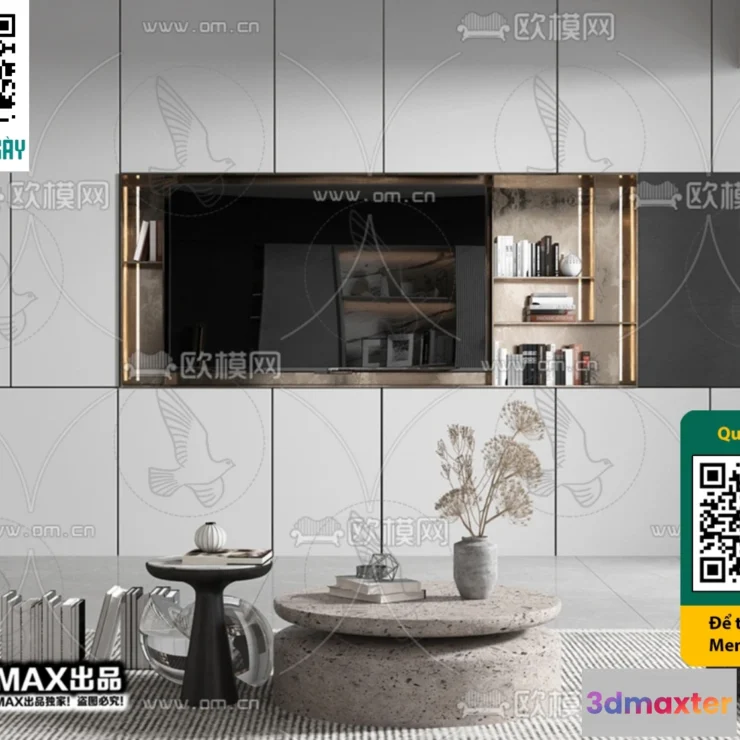 1247842 - MINIMALIST STYLE - VRAY  CORONA - 3D MODEL - 5045