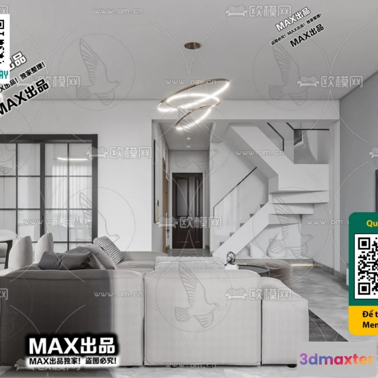 1247858 - MINIMALIST STYLE - VRAY  CORONA - 3D MODEL - 5053