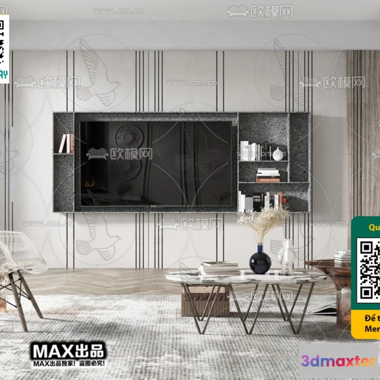 1247890 - MINIMALIST STYLE - VRAY  CORONA - 3D MODEL - 5069