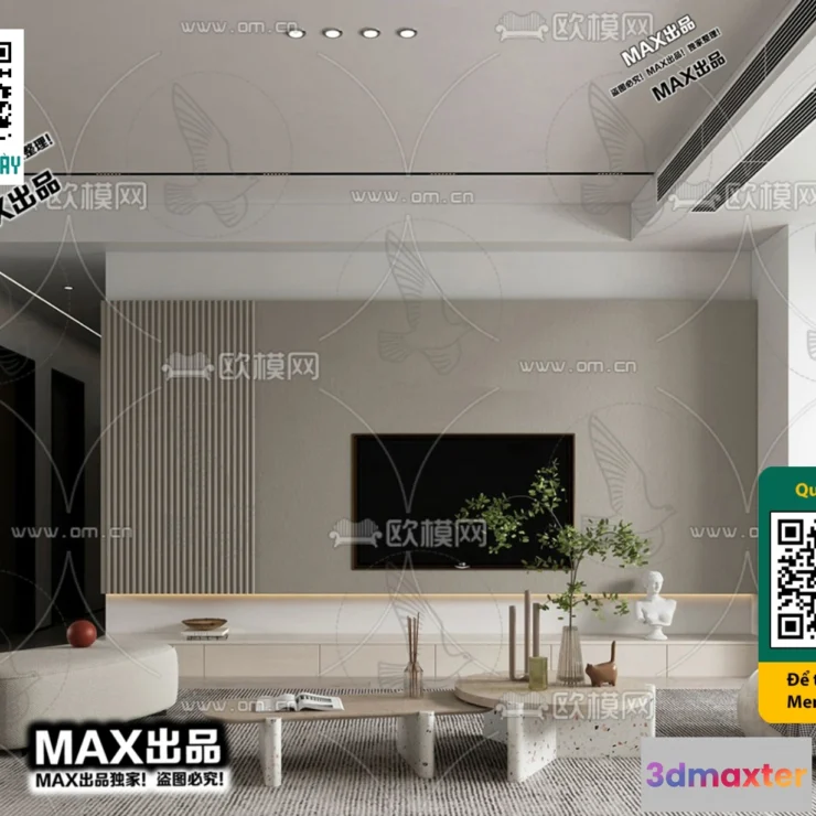 1247902 - MINIMALIST STYLE - VRAY  CORONA - 3D MODEL - 5075